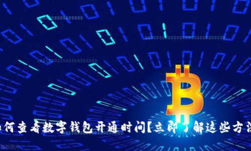 如何查看数字钱包开通时间？立即了解这些方法！