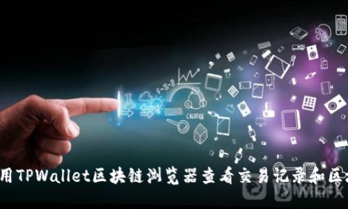 如何使用TPWallet区块链浏览器查看交易记录和区块信息？